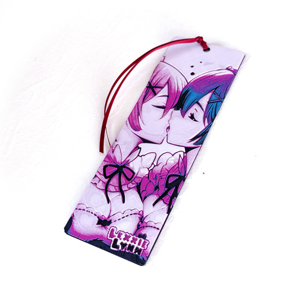 Re:Zero - Rem Ram // 3d Printed Bookmark